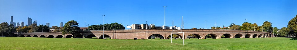 Wentworth Park Viaduct pano