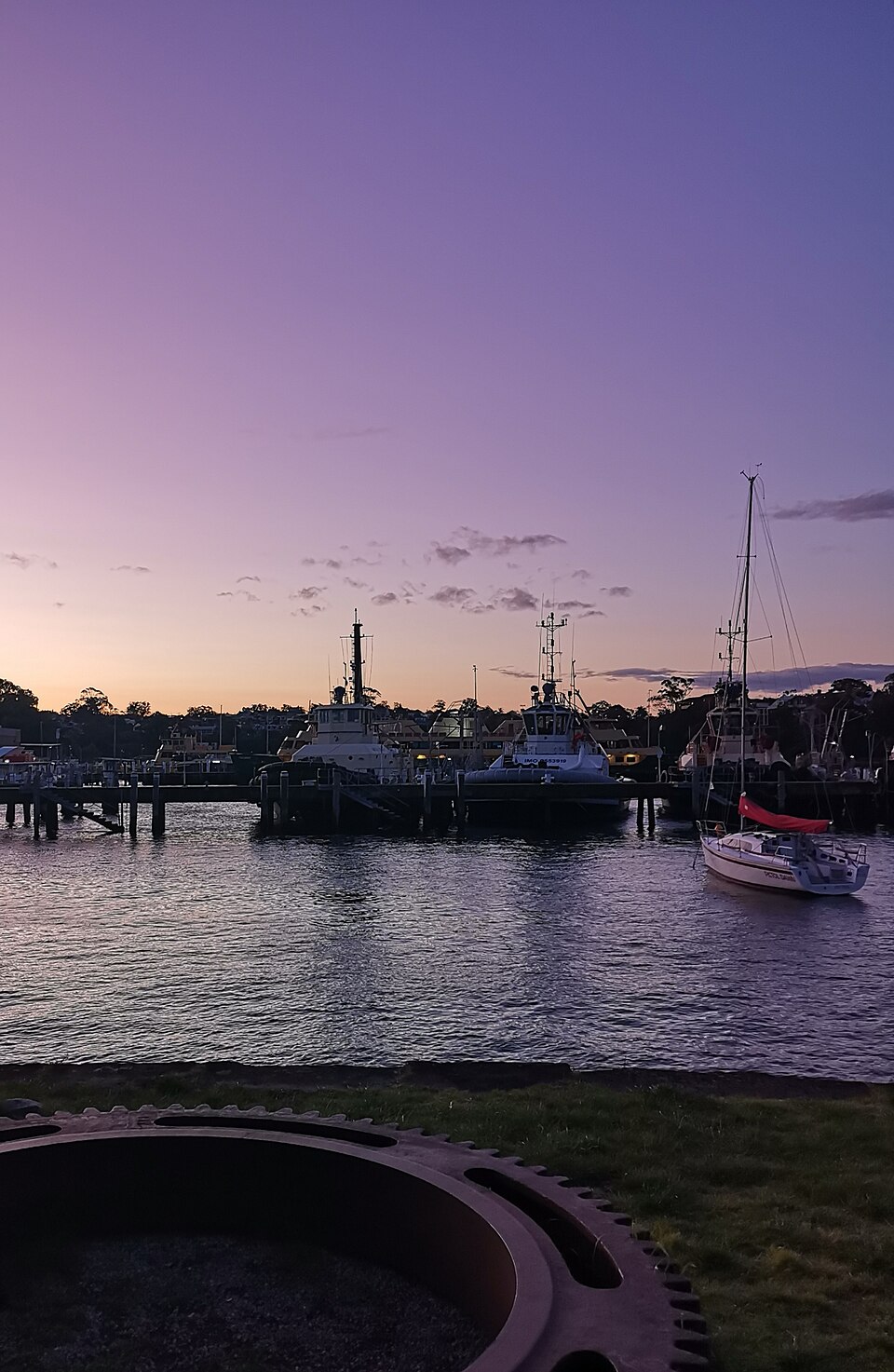 Propeller Park East Balmain nightfall